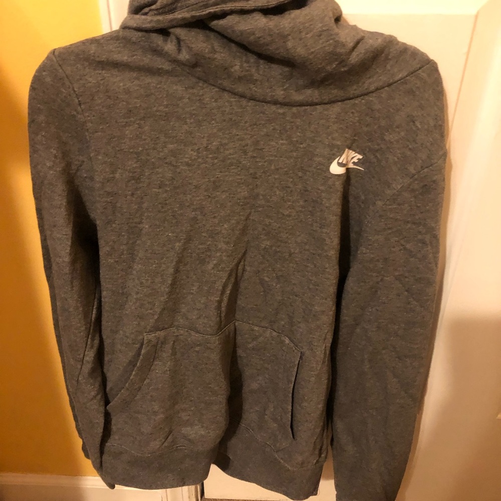 nike funnel neck hoodie